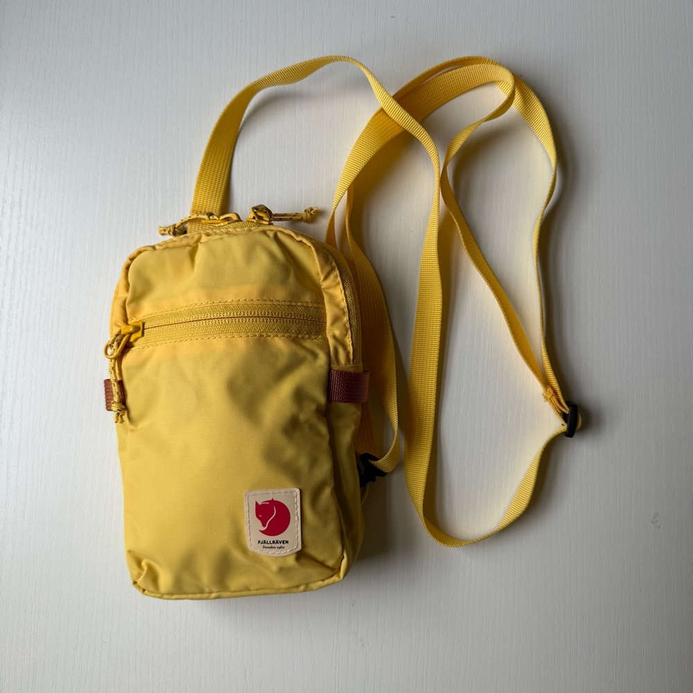 Fjallraven Yellow Crossbody Bag